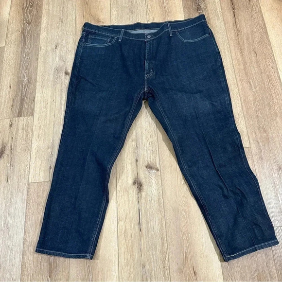 Levi's 541 Men's Dark Wash Denim Jeans Size W50 L30 GUC - Picture 2 of 8